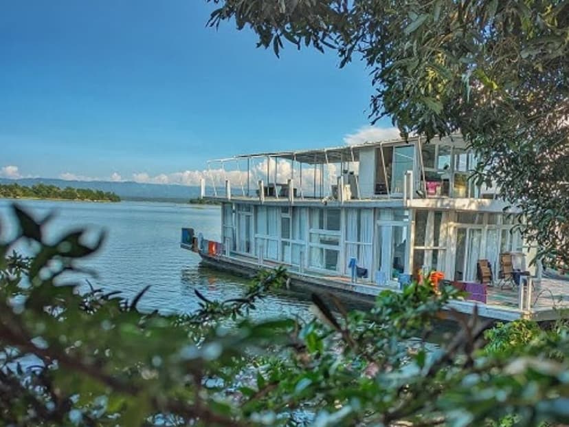Sail, Sip & Shine  Mayaleen Floating Villa at Kaptai landscape