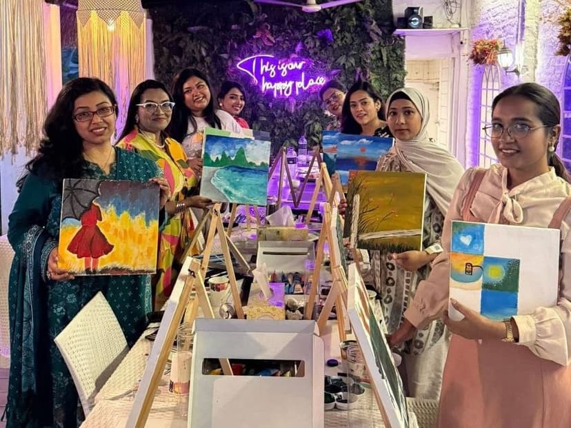 Fun-Filled Day Out & Brush N Breeze Party at The Cottage House  landscape