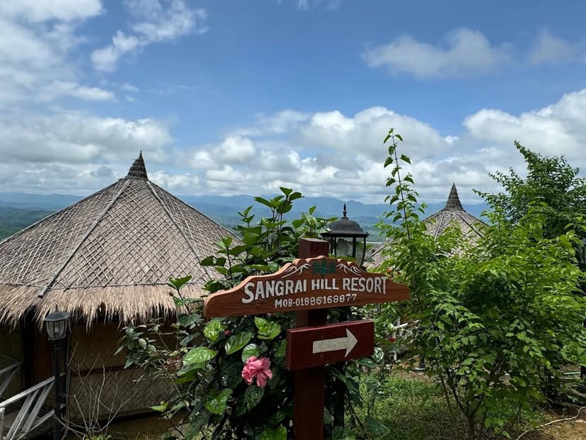 Sangrai Hill Resort, Sajek, Khagrachori landscape